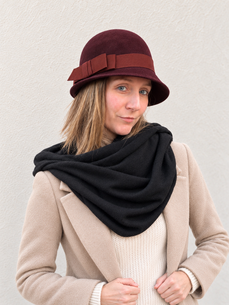 Cappello Made in Italy Carlotta neri