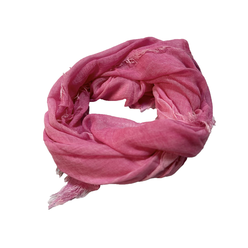 pashmina made in italy cotone carlotta neri fuxia