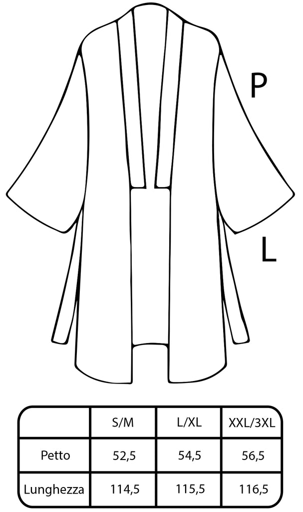 Misure_cardigan_giada size chart tabella misure carlotta neri