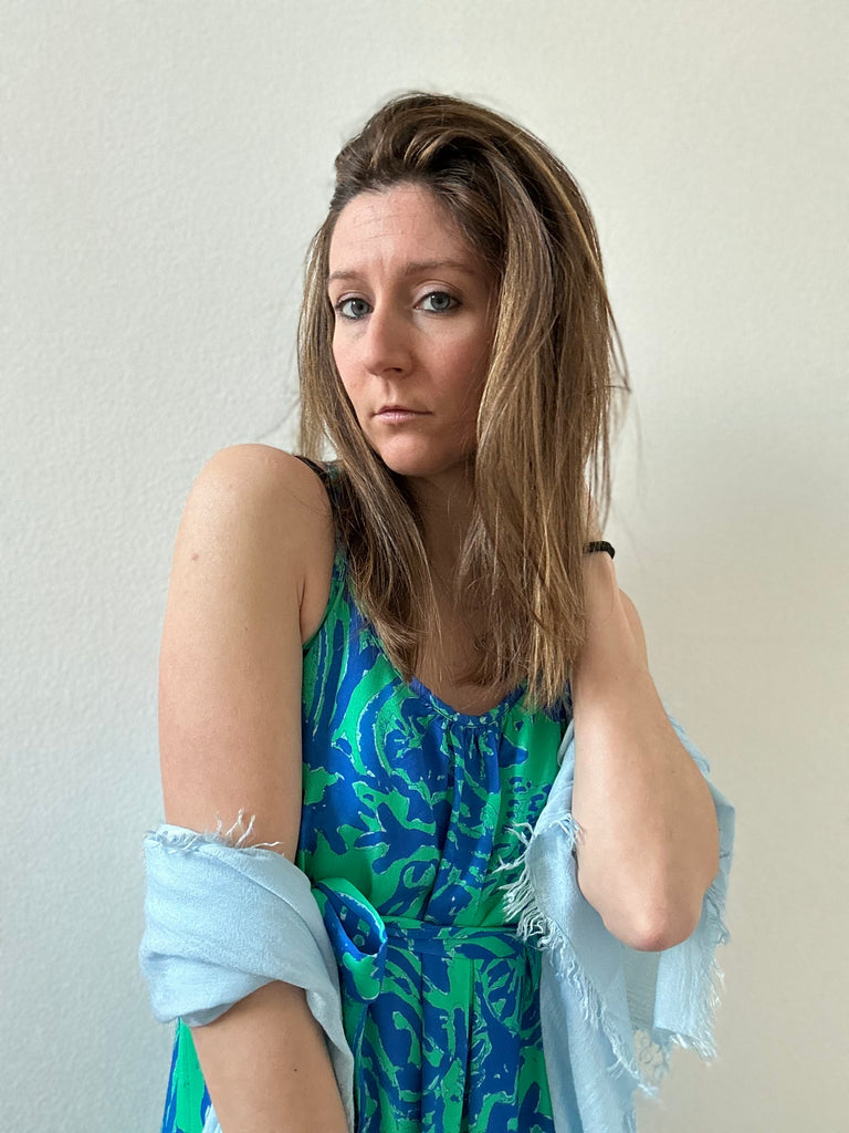 pashmina made in italy cotone carlotta neri azzurro