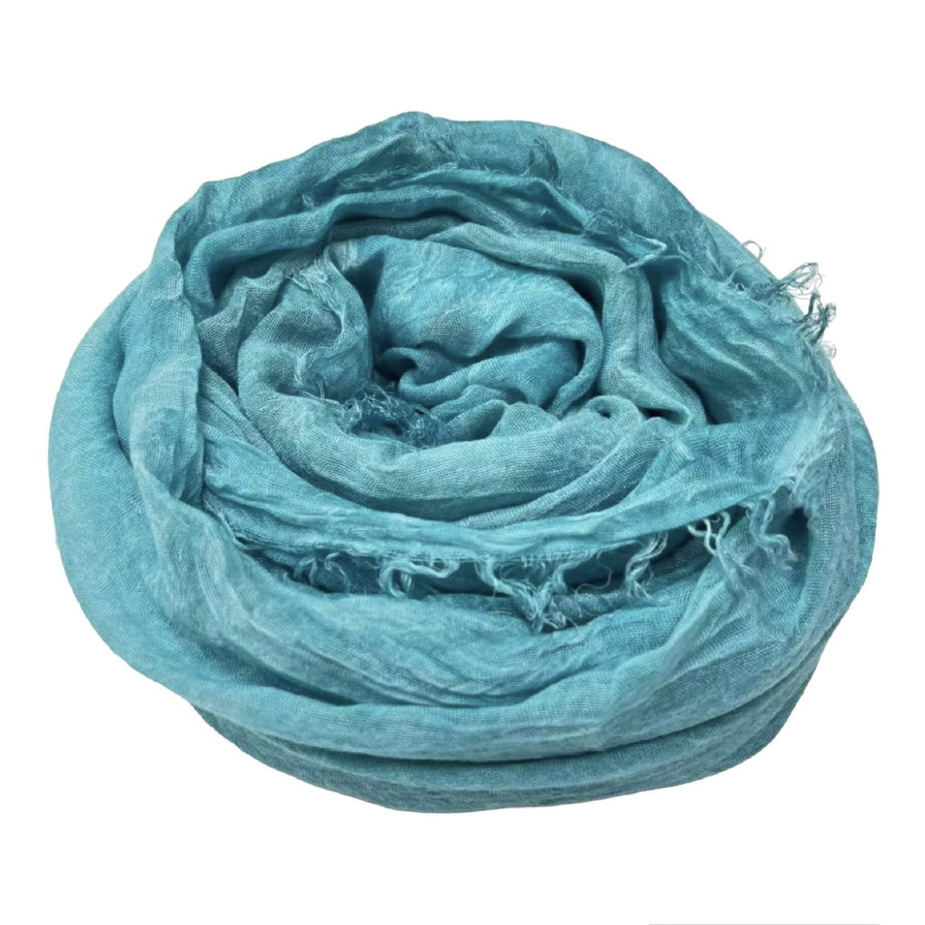 pashmina made in italy cotone carlotta neri petrolio